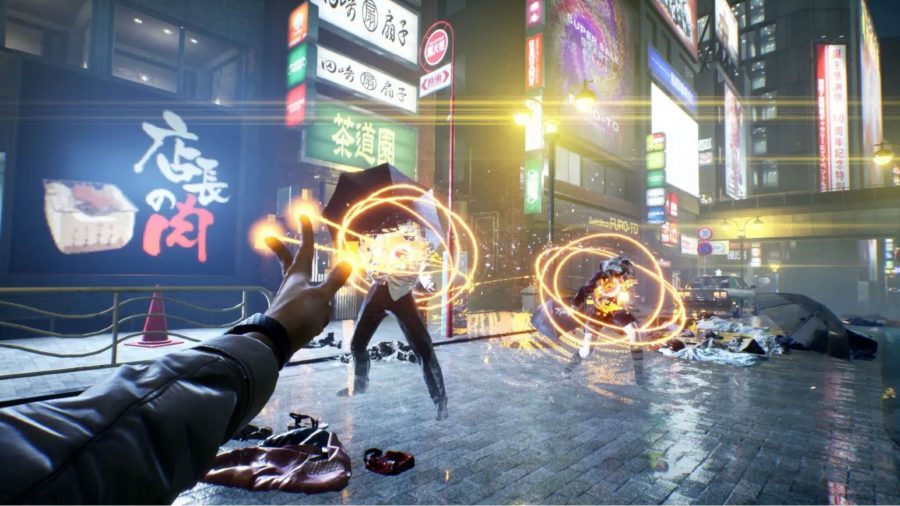 プレイヤーキャラクターは東京でいくつかの精霊と戦っているのを見ることができます。