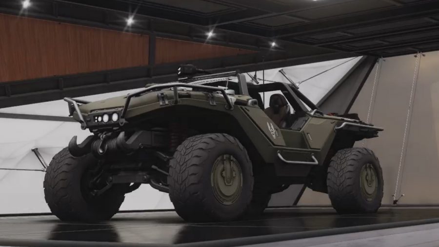 Forza Horizo​​n 5ベストオフロードカー：ダークグレーのAMG Warthog
