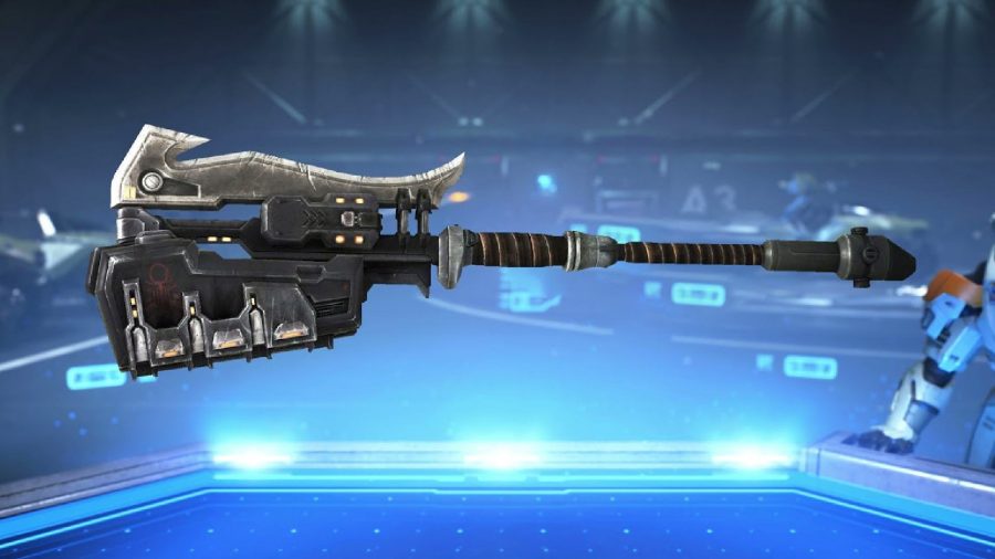 Halo Infinite Best Guns：武器のレンダリングで表示される重力ハンマー。