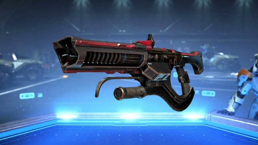 Halo Infinite Best Guns：武器のレンダリングで表示されるショックライフル。