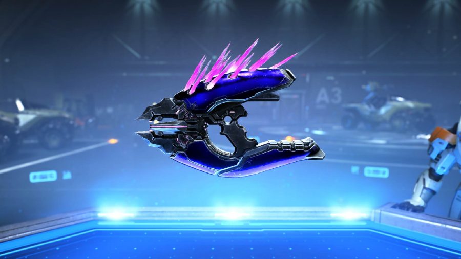 Halo Infinite Best Guns：銃のレンダリングに表示されるNeedler。