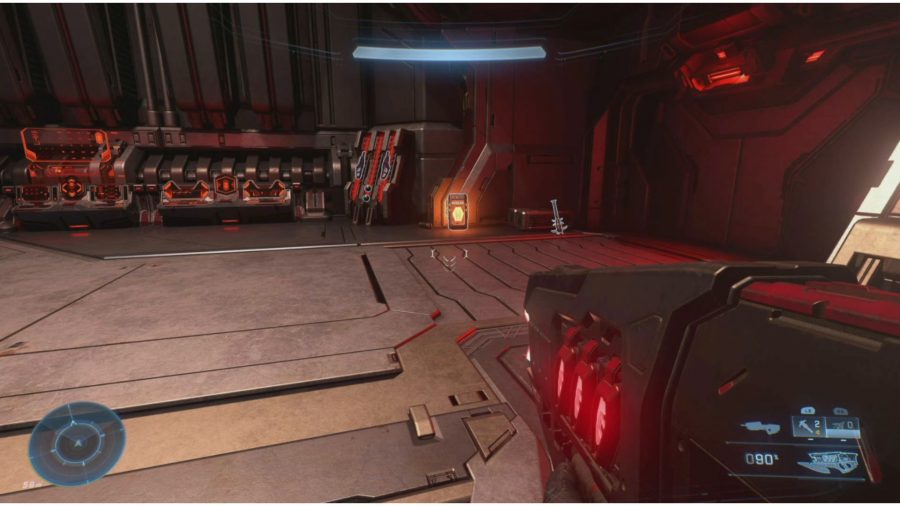 Halo Infinite Warship Gbrakkon収集可能な場所：オーディオログの場所を示す場所。
