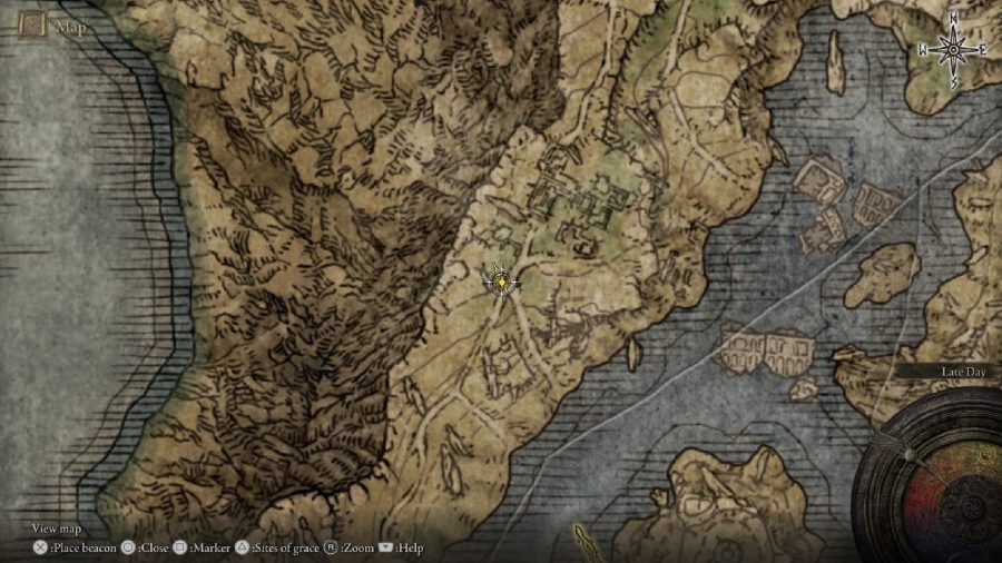 Elden Ring Map Locations：マップの場所がマップに表示されます。