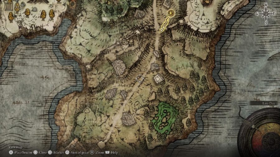 Elden Ring Map Locations：マップの場所がマップに表示されます。