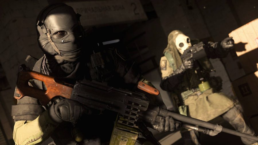 コールオブデューティインフィニティウォー地獄：NiktoとKruegerが戦争の準備をしました、Modern Warfare2019から