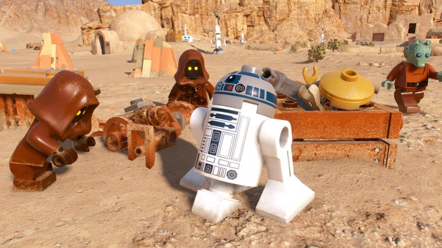 レゴスターウォーズスカイウォーカー佐賀はすべてのキャラクターのロックを解除します：R2D2を見ることができます