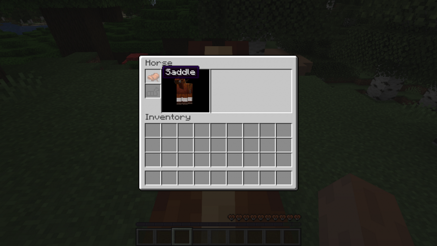 Minecraftでサドルを作成する方法：在庫のサドル