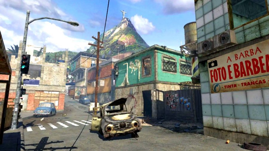 Modern Warfare 2 マップの古い貧民街: 最初の MW2 ゲームの貧民街のイメージ