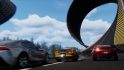 Wreckreation Player Races: 複数の車が特注のトラックでレースをしているのを見ることができます
