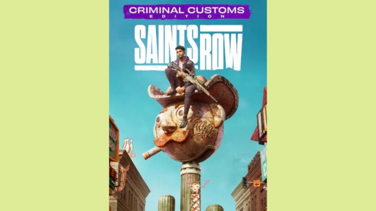 Saints Row の予約注文: 画像は Criminal Customs Edition のボックス アートを示しています。