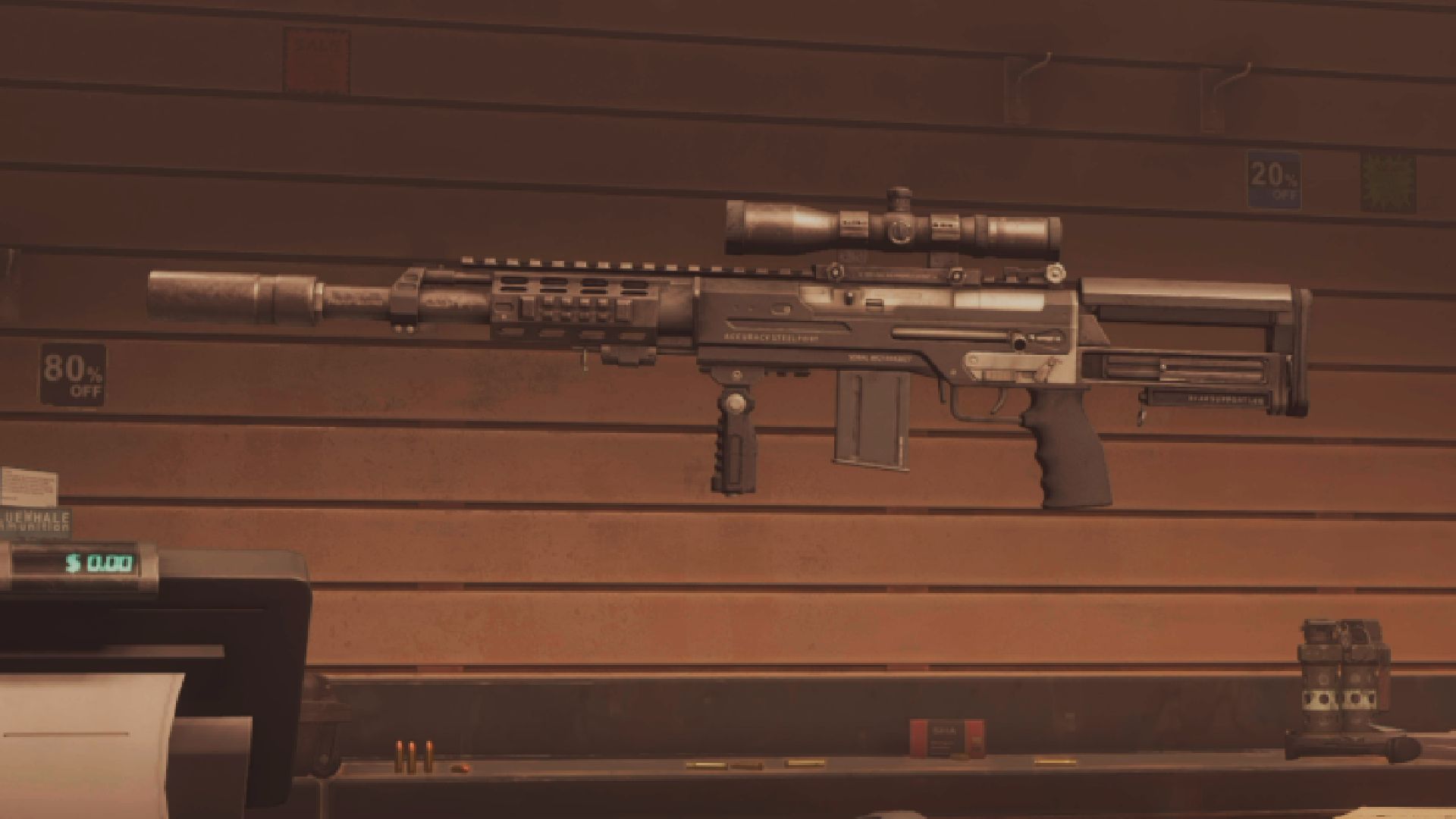 Saints Row の最高の武器: TOGO-13 Sniper はメニューで見ることができます
