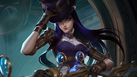 League of Legends Worlds 2022 Pick'Em Crystal Ball グループステージ: Caitlyn