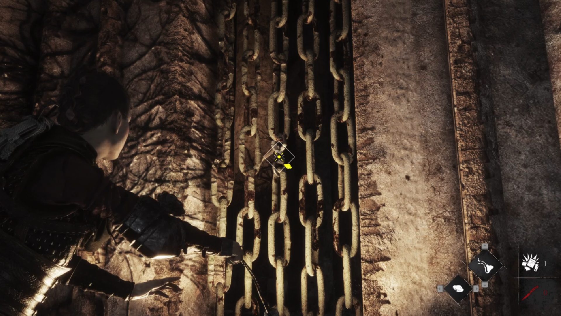 プレイグ テイル レクイエムの秘密の宝箱の場所: アミシアが鎖を壊しているのが見える