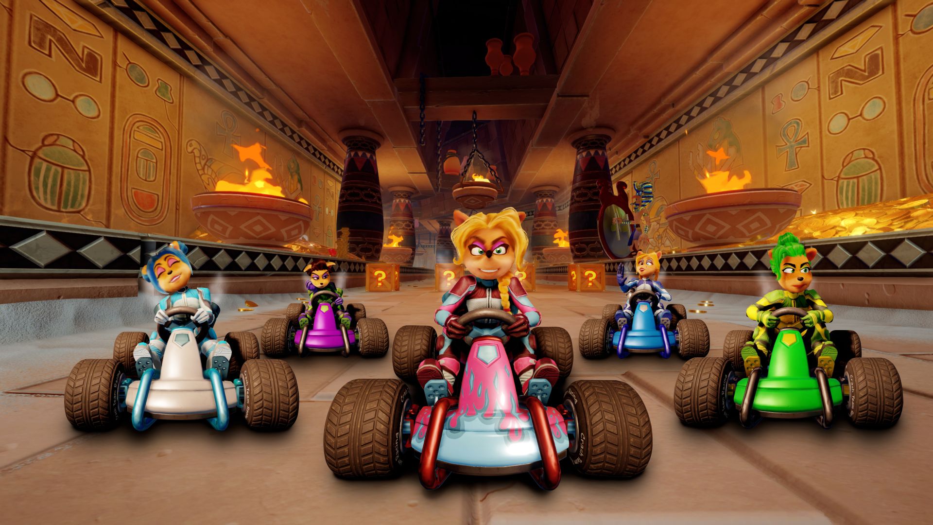 最高のスイッチ レーシング ゲーム: Crash Team Racing の複数のレーサーがラインナップ