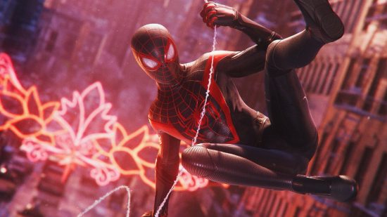 Marvel's Spider-Man 2 のキャラクター: スパイダーマンとしてニューヨークを駆け回るマイルズ・モラレス