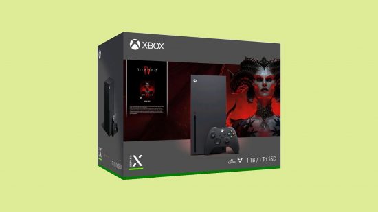 Xbox Series X 用の Diablo 4 予約注文バンドル。