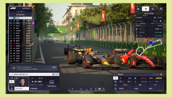 F1 マネージャー 2023 の新機能によりドライバーの信頼性が明らかに: マネジメント シムからのゲーム内マックス フェルスタッペンの画像
