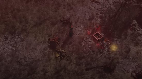 Diablo 4 Helltide: Helltide で開かれた謎の宝箱。