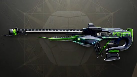 Destiny 2 Wicked Implement: 武器のスプラッシュ アート。