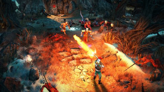 Diablo: Warhammer Chaosbane の燃えるようなスクリーンショットと似ているゲーム 