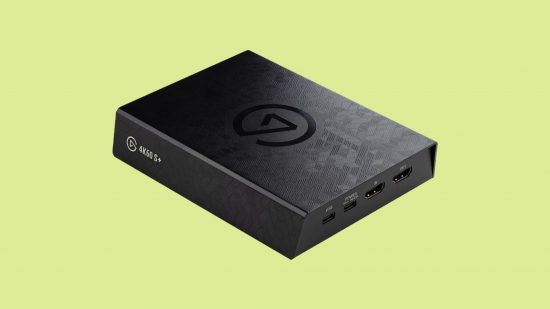 最高のキャプチャ カード: 無地の背景の Elgato 4k60 S+、