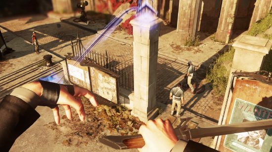 Xbox Game Pass コア ゲーム: Dishonored 2 でパワーを使用するエミリー