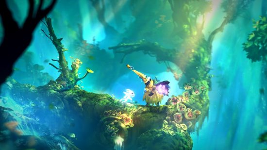 Xbox Game Pass コア ゲーム: Ori and the Will of the Wisps 森林レベル