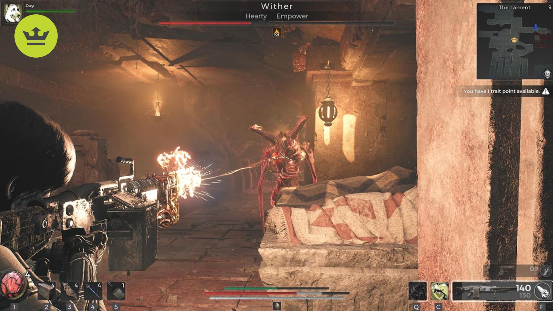 remnant-2-best-mutators: プレイヤーがボスと戦っているのが見られます