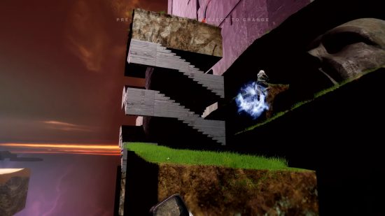 Destiny 2 The Final Shape: ペイルハートのロケーションにある切り取られた地球。