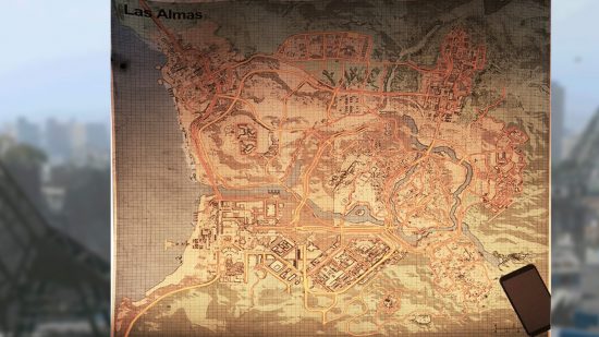 ウォーゾーン・ラス・アルマスの地図