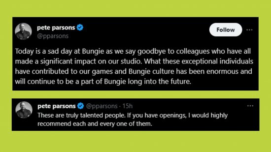 Destiny 2 The Final Shape の人員削減の遅延: CEO からのコメント