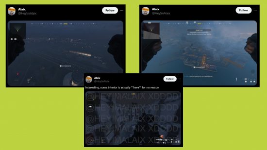 Warzone Verdansk が MW3 キャンペーンツイートを返します: Verdansk を示す 3 つのツイートの画像