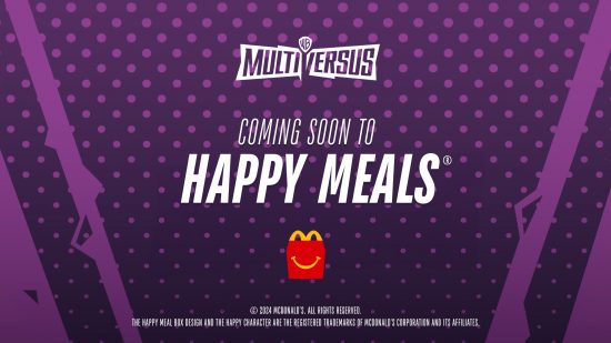 MultiVersus McDonald's Happy Meals: MultiVersus McDonald's コラボレーションのイメージ。
