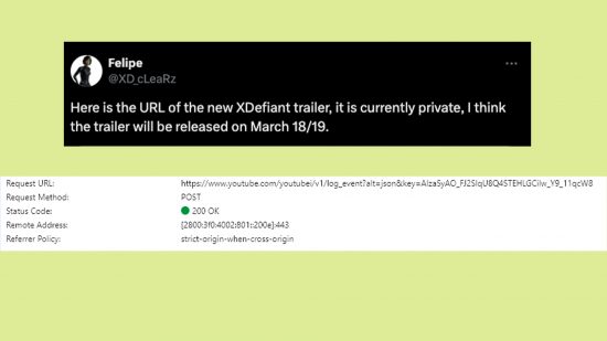 XDefiant の起動遅延: 新しい XDefiant トレーラー URL の画像。