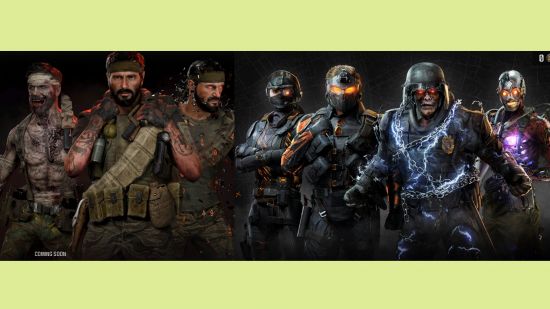 Black Ops 6 Vault Edition: Call of Duty Black Ops 6 Vault Edition の Frank Wood、Klaus、Brutus スキンの画像。