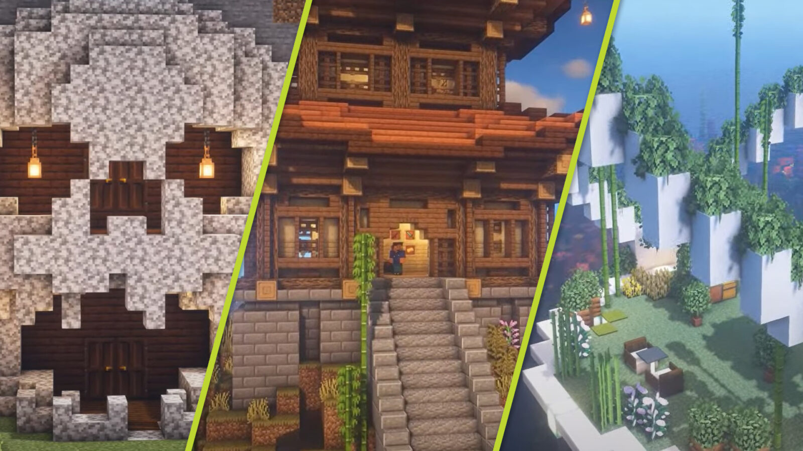 Minecraftの家のアイデア：ビルドに最適な青写真