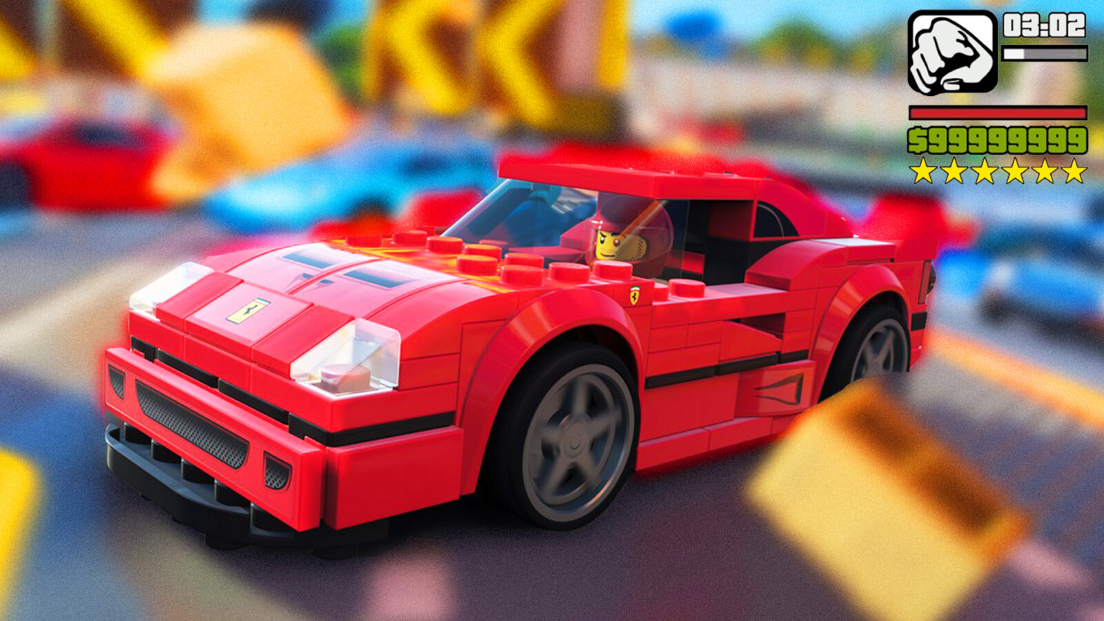 レゴ 2K ドライブは、この陽気なトロフィーを持って GTA 5 と一緒にレースします
