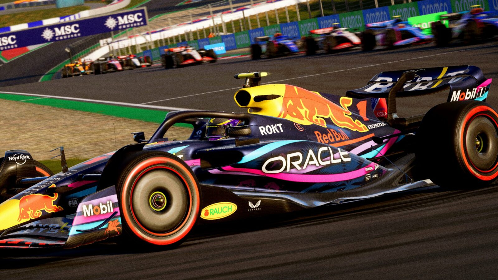 F1 23 は、F1 ワールドをレースする価値のあるものにするために定期的なコンテンツを強化します